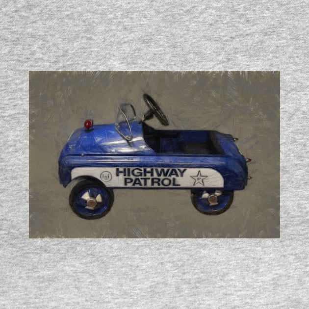 Highway Patrol Pedal Car by michelle1991